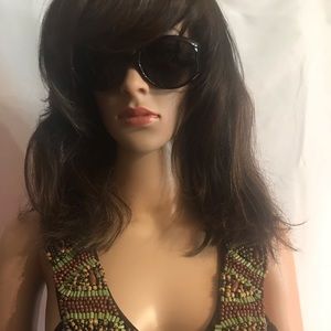 New Directions Brown & Black Dress